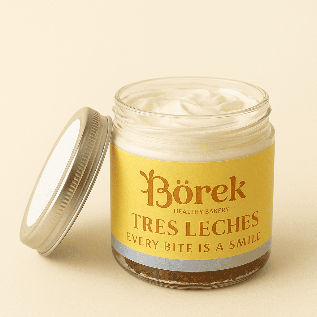 tres leches jar cake