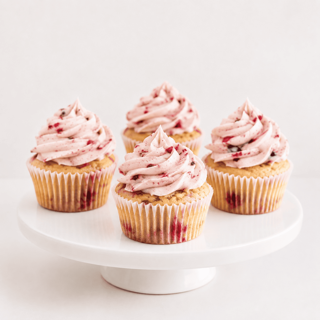 Frutos Rojos Cupcakes