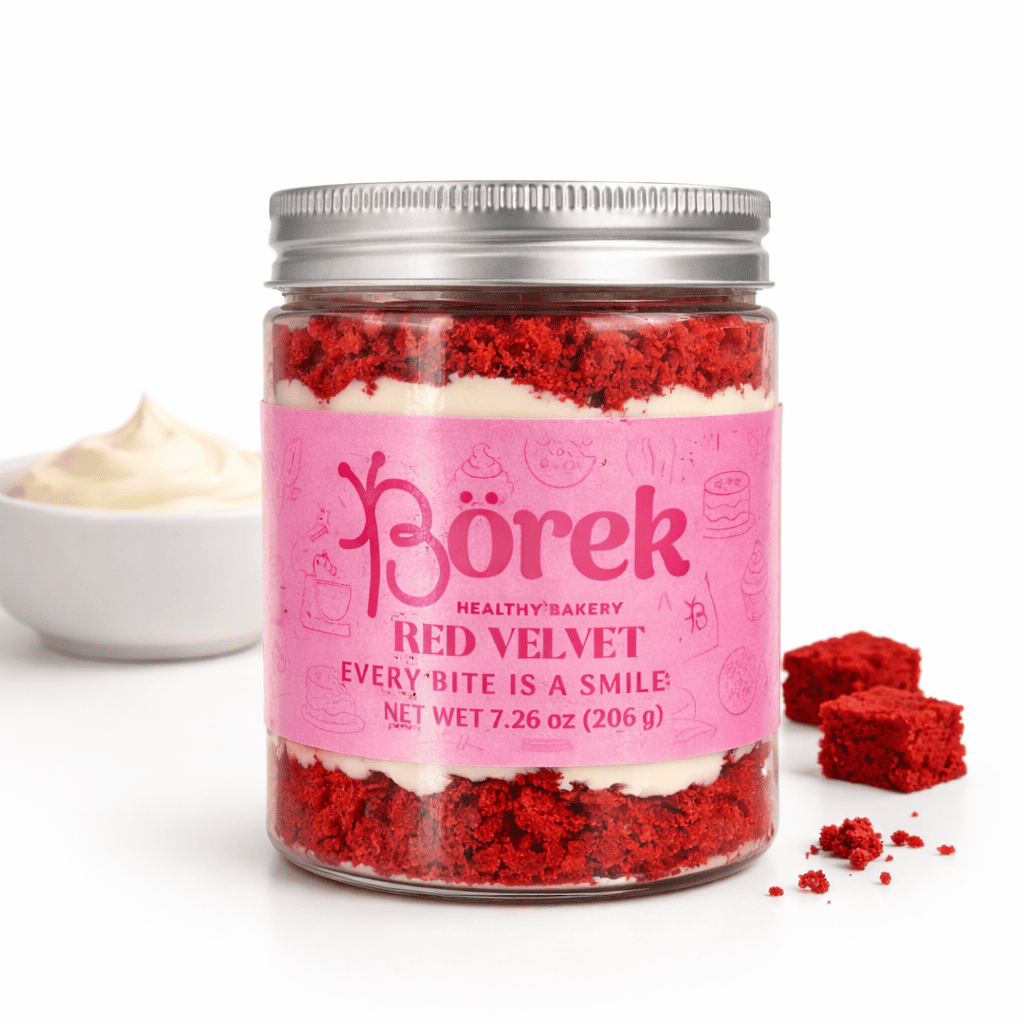 Red Velvet Jar Cake